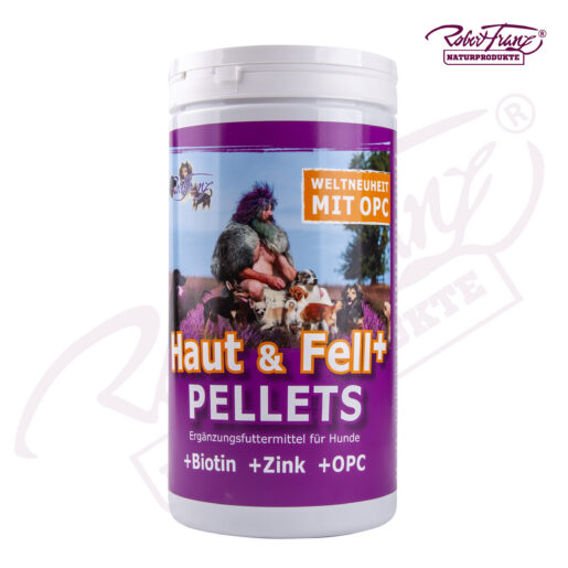 Haut & Fell Pellets + Biotin + Zink + OPC "explizit für Hunde" 900g