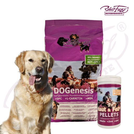 DOGenesis 15kg + Haut & Fell Pellets 900g