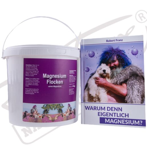 Magnesiumflocken 4kg +Magnesium- Buch