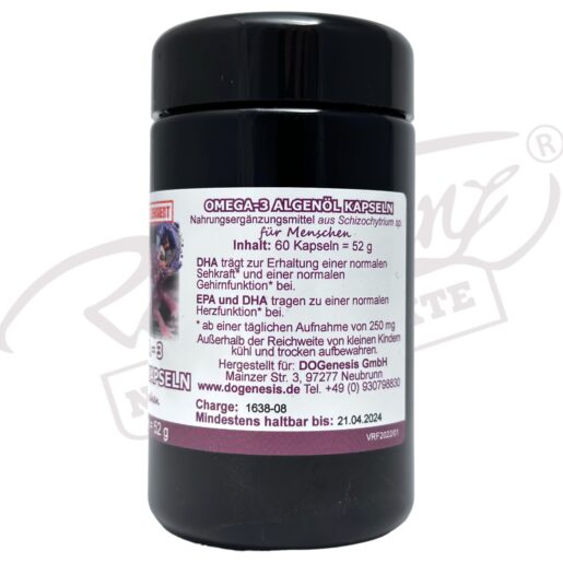 Omega 3 Algenöl Kapseln – Bild 3